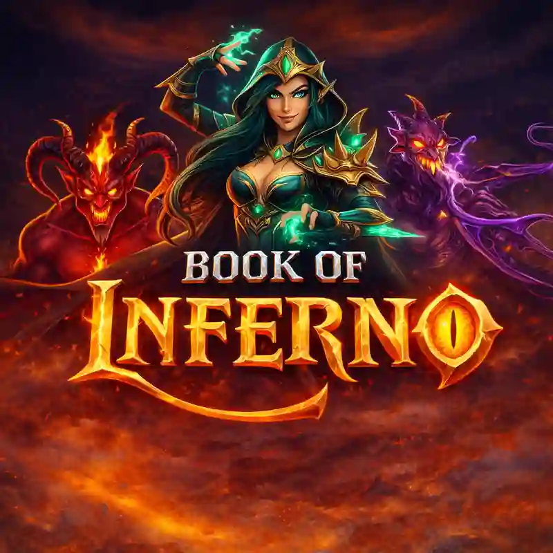 Book of Inferno Slot Game Interface